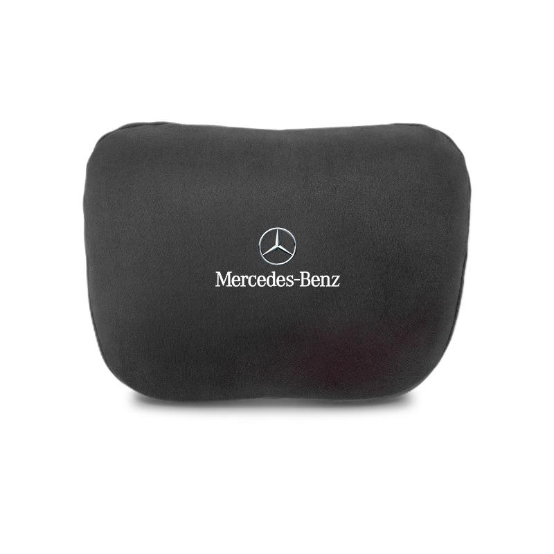 UKBCM1 2025 Hot High Quality Car Headrest Neck Support Seat Soft Lumbar Pillow For Mercedes Benz AMG W204 W205 W203 W211 W212 W213 W201