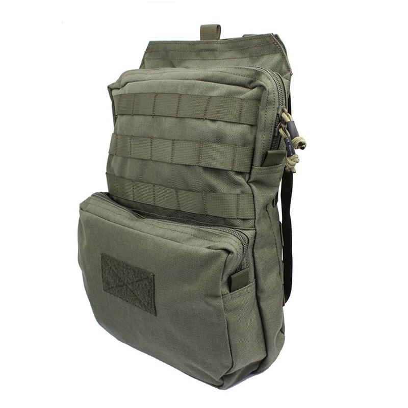 Тактический жилет Molle, сумка для гидратации воды для мешка с водой объемом 3 л, прочный чехол H2O, прикрепленный к тактическому жилету, рюкзак для гидратации