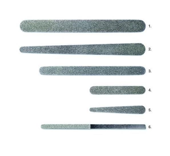 GOEI DIAMOND Алмазная пилка для ПРО Алмазный педикюр Тонкая Подходит для вросших (Зауженный, Ногти/Для педикюра)