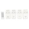 Smart Switch Socket with Remote Control Wireless Power Outlet Set for Home Use