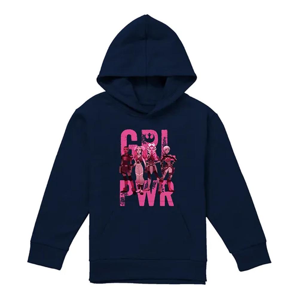 Star Wars: Ahsoka Childrens/Kids Girl Power Ketsu Sabine Hera Hoodie