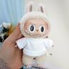 Suitable for 17cm Labubu Doll Clothes To Replace Single Pants Skirt Accessories for Macaron Labubu No Doll