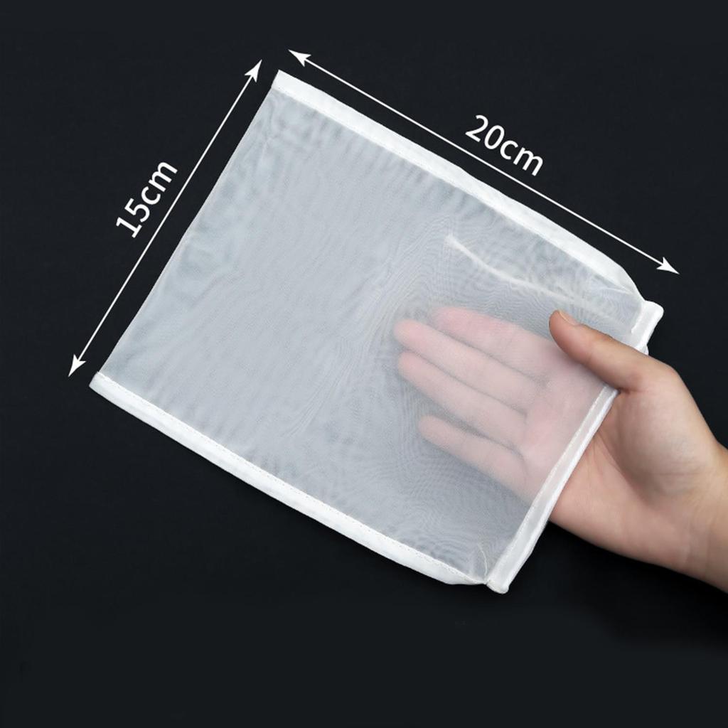 100Mesh многоразовые сетчатые нейлоновые фильтр-мешки для соевого молока, орехов, йогурта, чая, кофе, масла, пищевых продуктов, фильтр-прессы, большие кухонные фильтры-мешки