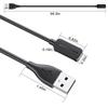 1 м Магнитный USB-кабель для зарядки, док-станция, зарядный провод, кабель питания для Polar Pacer/Pacer Pro/Ignite 3/Vantage V3