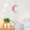 High-end Red Raw Stone Life Tree Dream Catcher Hanging Decoration Color Feather Wind Chime Wall Decoration Hanging