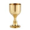 1Pcs Metal Wine Goblet Copper Liquor Cup New Brass Chalice Cup  for Party Home Accessories