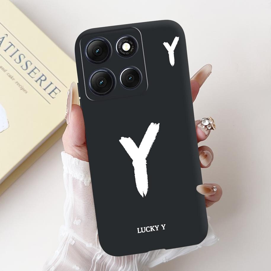 Для Motorola Moto G86 Чехол-аккумулятор Милые Счастливые Буквы Корона Цветок Мягкий Силиконовый Задний Чехол Для Moto G56 G86 5G G86Power Защитный
