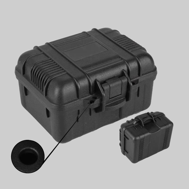 Пластиковый небольшой ящик для инструментов, водонепроницаемый чехол, ящики для хранения, безопасный ящик для инструментов для механиков, чемодан-органайзер, жесткий чехол для использования на открытом воздухе, портативный