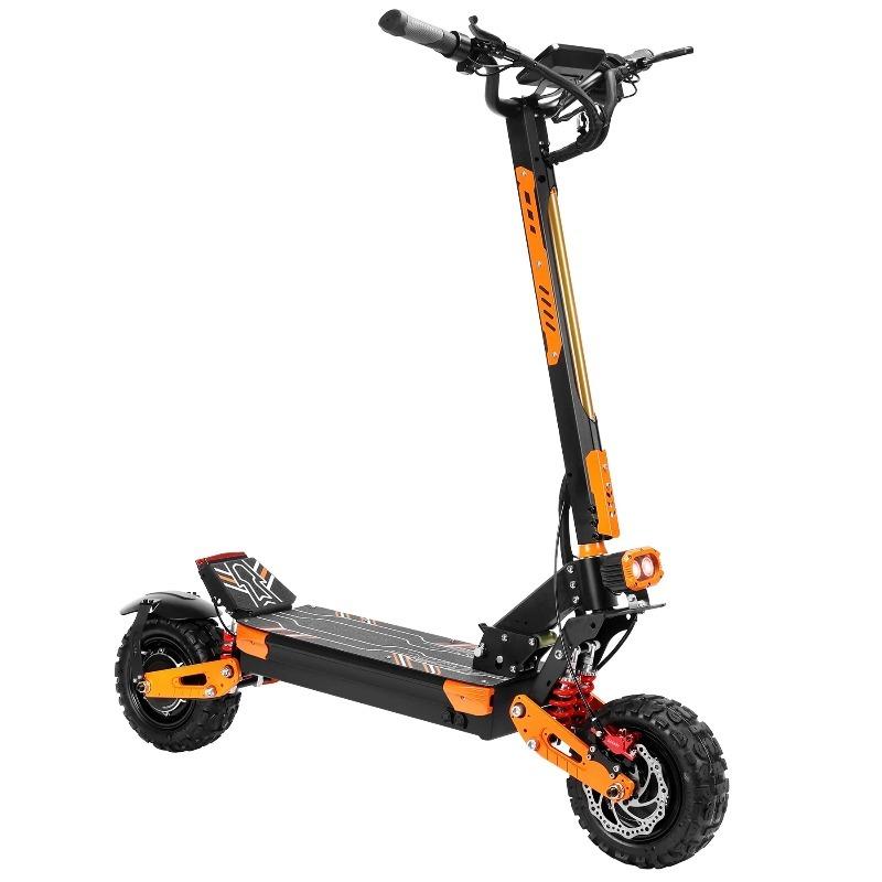 Электросамокаты Z36 5600W Двухмоторный 60V28AH С указателем поворота Электрический самокат Гидравлический тормоз 11'' Внедорожная бескамерная шина Электросамокат