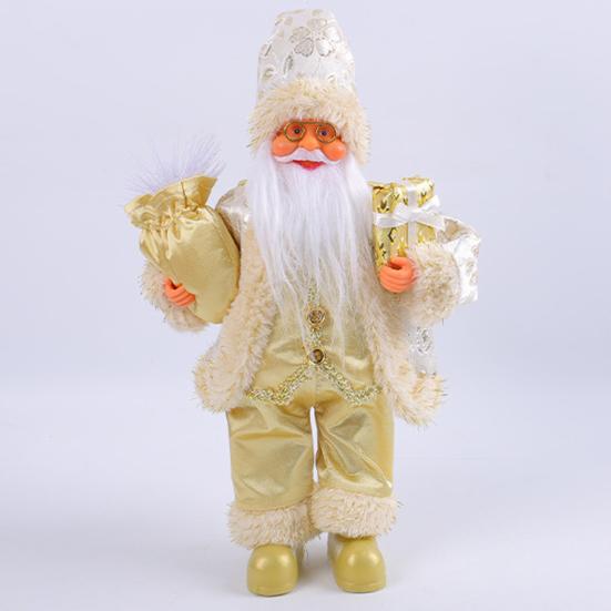 Рождественские украшения в виде куклы Санта-Клауса, милая реалистичная фигурка Санта-Клауса, праздничное украшение для дома, кухни, отеля