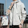 Men's Coat Spring and Autumn New Korean Style Loose Casual Work Jacket Men's Trendy Brand Hooded Jacket Men's Clothing