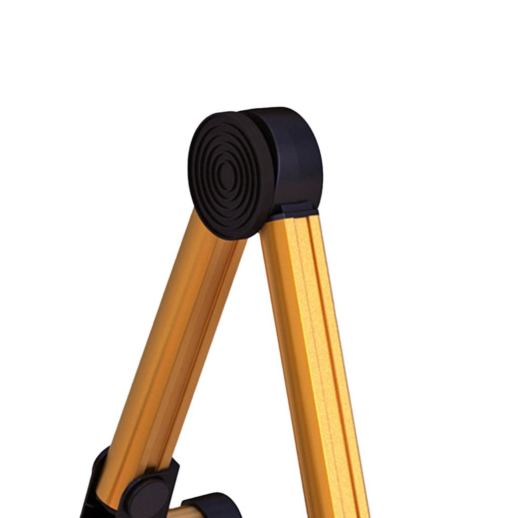 Guitar A Frame Stand Wear Proof Stable Performance Foldable Electric Guitar A Stand Rack for Ukelele Gold