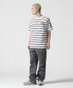 AVIREX S/S NAVAL POCKET T-SHIRT 783-2934008 men's L navy border