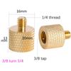 Camera Accessories Camera Conversion Screw 5/8 To 3/8 To 1/4 Inch Adapter Mount