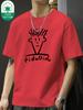 2026 Summer Bestselling Unisexs Pure Cotton Tshirt Casual Fashion Soft and Comfortable Breathable Simple Letter Pattern Print