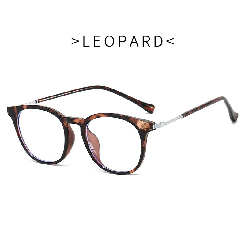 TR90 Anti Blue Light Blocking Glasses Frame Women Cat Eye Retro Eyeglasses for Ladies Optical Frame