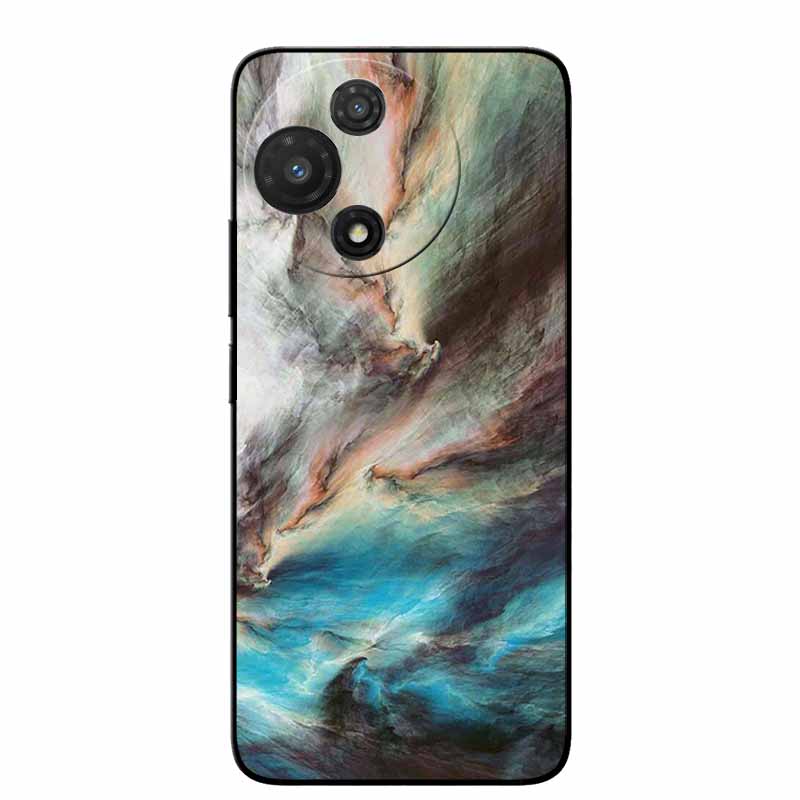 Funda For TCL 60 R 5G T519H Case Marble Painted Silicone Back Cover Cases For TCL 60R Soft Black TPU Funda TCL60R 5G Lion Coques