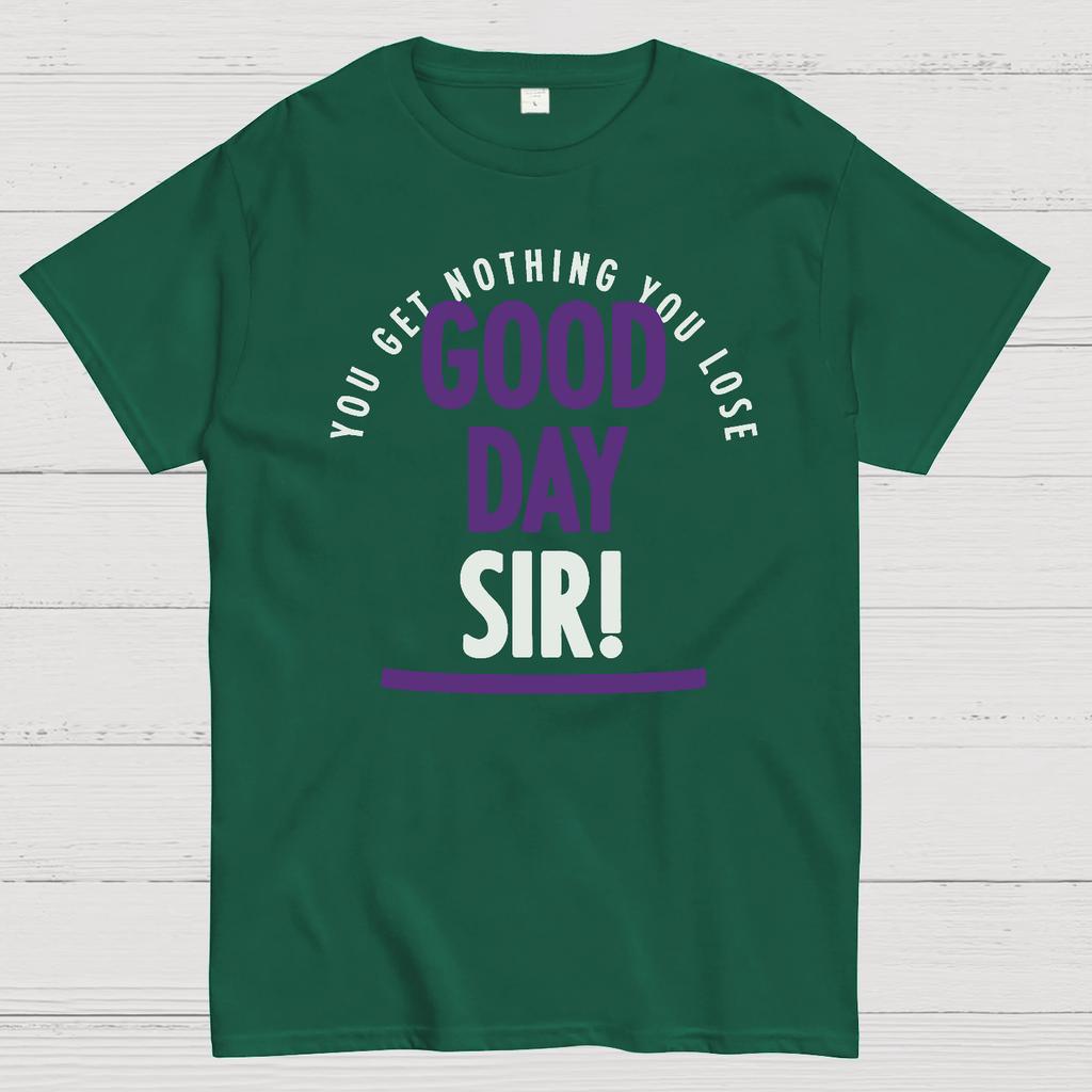 Good Day Sir Cotton Summer Casual Cool Loose T-Shirt