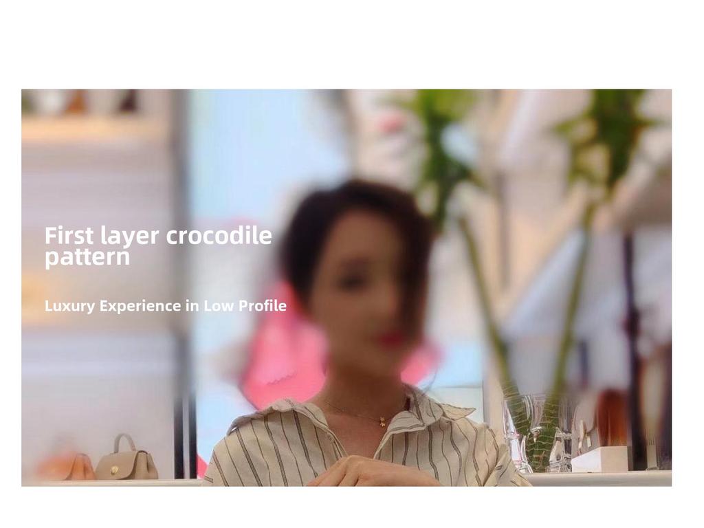 Женские сумки из натуральной кожи с крокодиловым узором - высококачественные фактурные сумки-мессенджеры