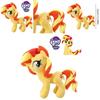 Gorgeous Rainbow My Little Pony Plush Unicorn Doll Huggable Companion For Girls