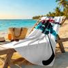 Hockey1 Beach Towel High Absorbency & Quick-Dry Comfortable Lightweight