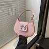 Niche Popular Underarm Bag for Women In Spring New Trend Korean Style Fashionable Bow Decorative One-shoulder Crossbody Bag
