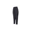 Solid Color Print Logo Casual Sports Pants Women Bottoms Black FU3985
