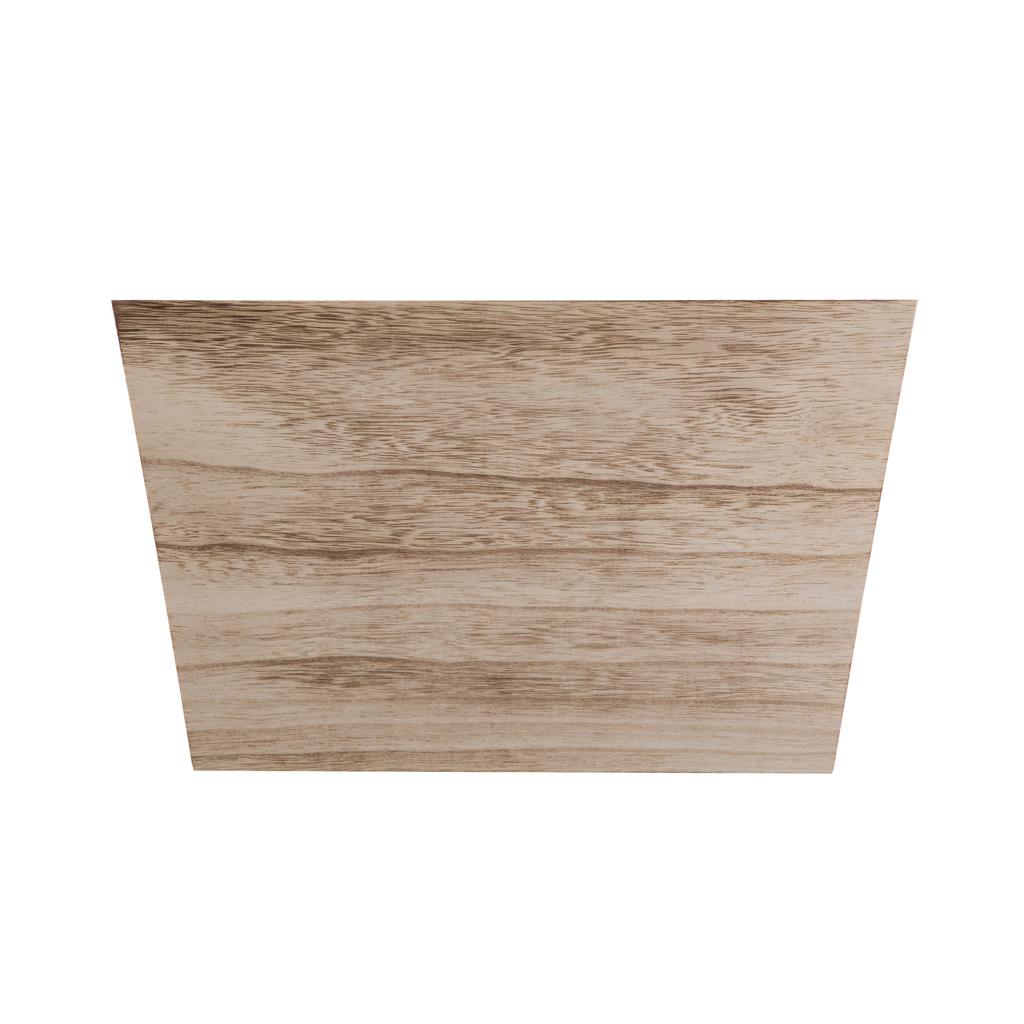 Средний контейнер для хранения из натурального дерева, 2 шт.