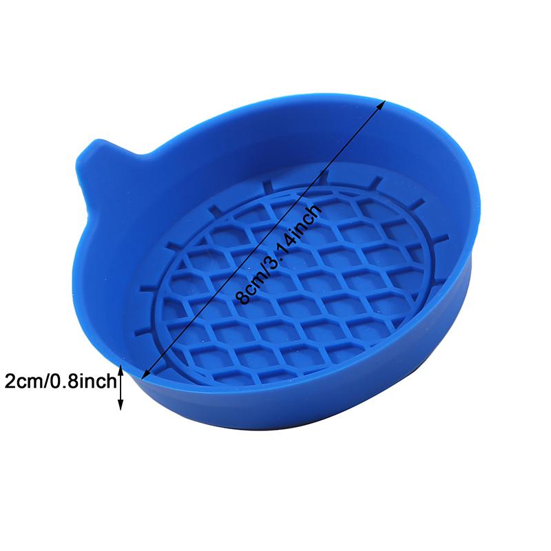 Нескользящий коврик для автомобильного стакана с водой, коврик из силикагеля для держателя бутылки, подставка для салона автомобиля, противоскользящие переносные держатели для стаканов