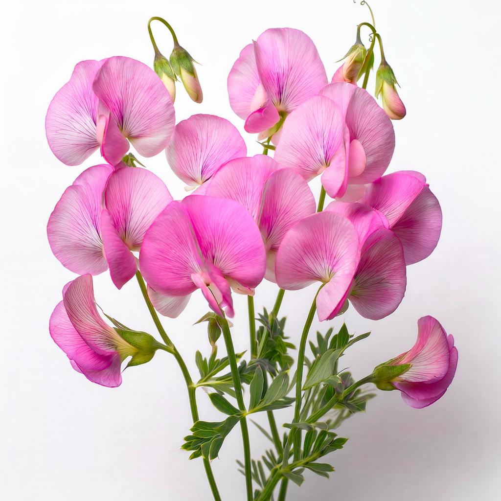 15 Cupid Pink Sweet Pea Seeds - SemiSauvage Permaculture