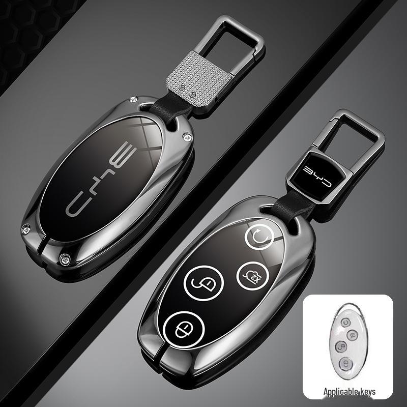 BYD Dolphin 22-24 Key Case: Compatible with Han, Song Plus, Tang DMI, Qin Pro, Yuan E2