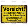 [MyPlate] Retro Vorsicht Poster Metal Sign Plate Tin Sign Wall Crafts Decor For Garage Home Plaque Decoration Gift