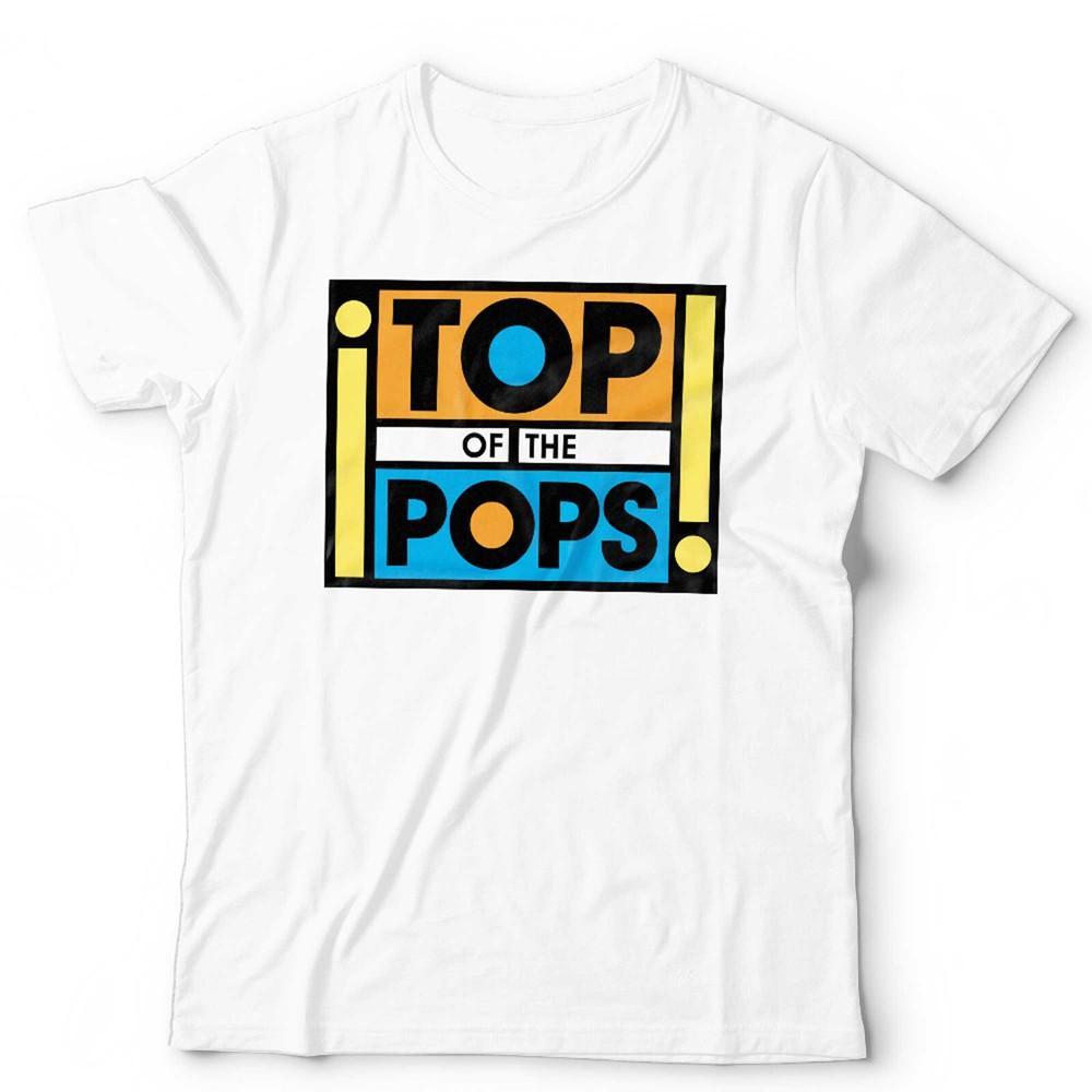 Top Of The Pops Tshirt Unisex & Kids Retro Vintage Music TV Music Chart Popular Unisex T-Shirt