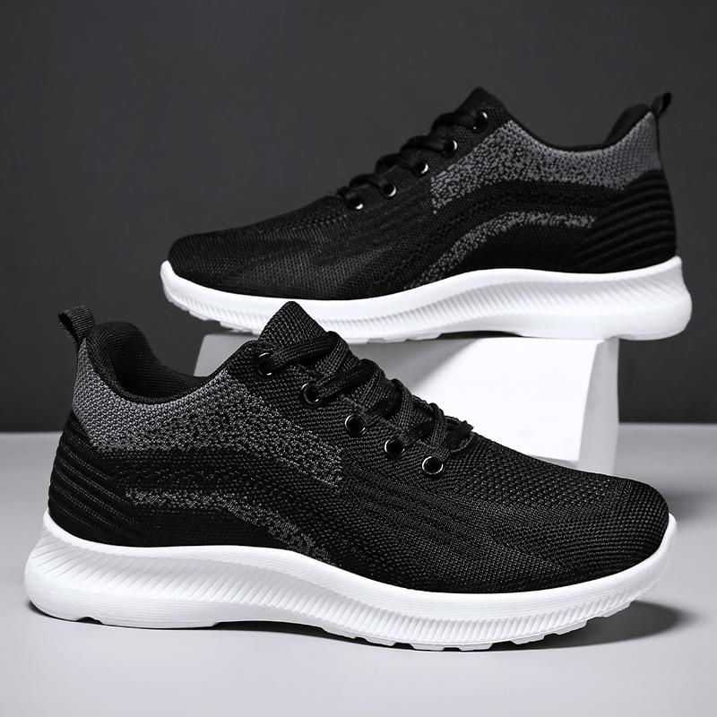 Shoes Men's Summer New Korean Version Lace-up Single Shoes Men's Sneake Casual Breathable Sports Shoes