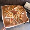 Modern retro printing fashion silk scarf square scarf high-end shawl sunscreen neck small square scarf headscarf women's scarf
