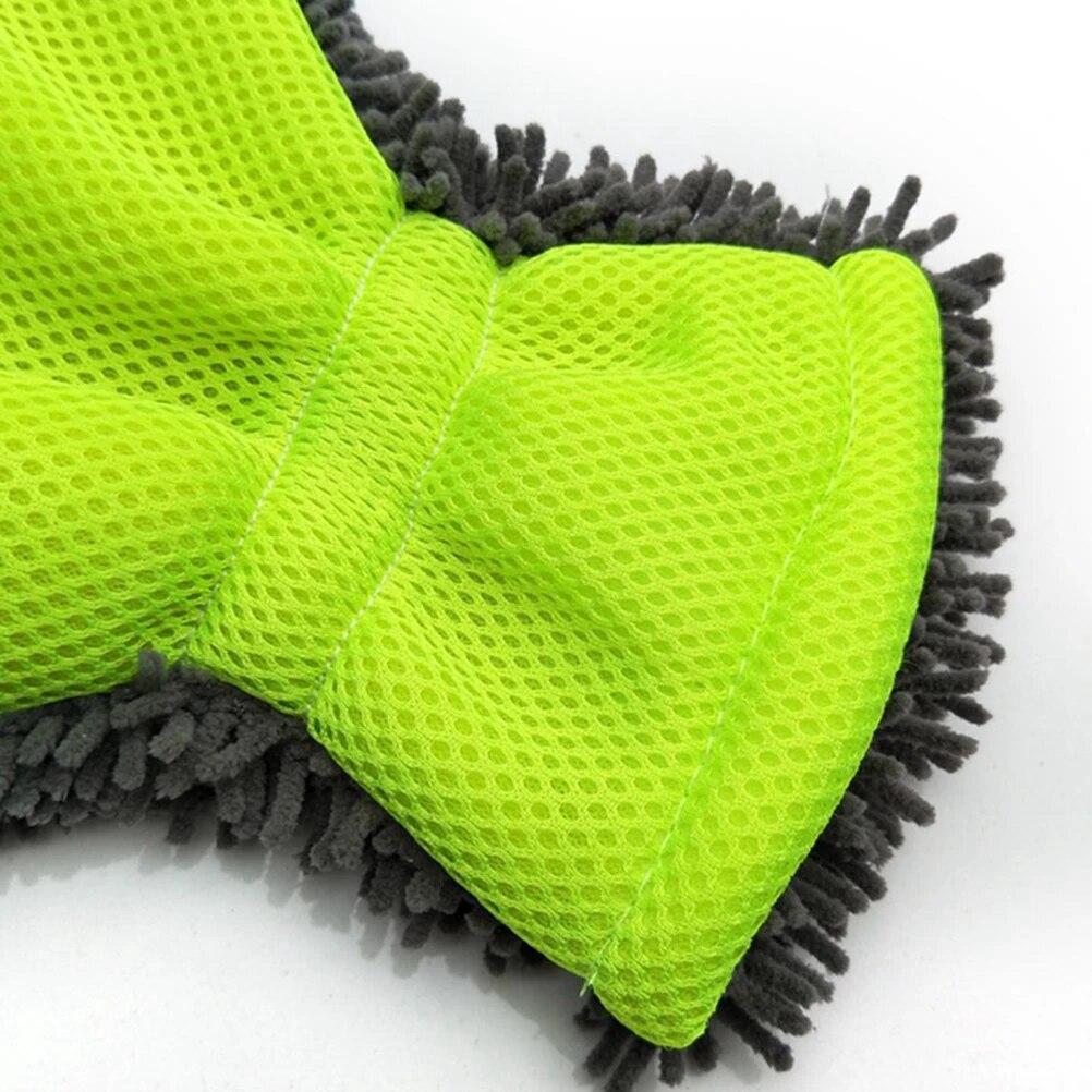Univrsal Car Washing Gloves Chenille Five Fingers Car Wash Gloves Microfiber Finger Gloves Cloth Auto Car Cleaning Tools