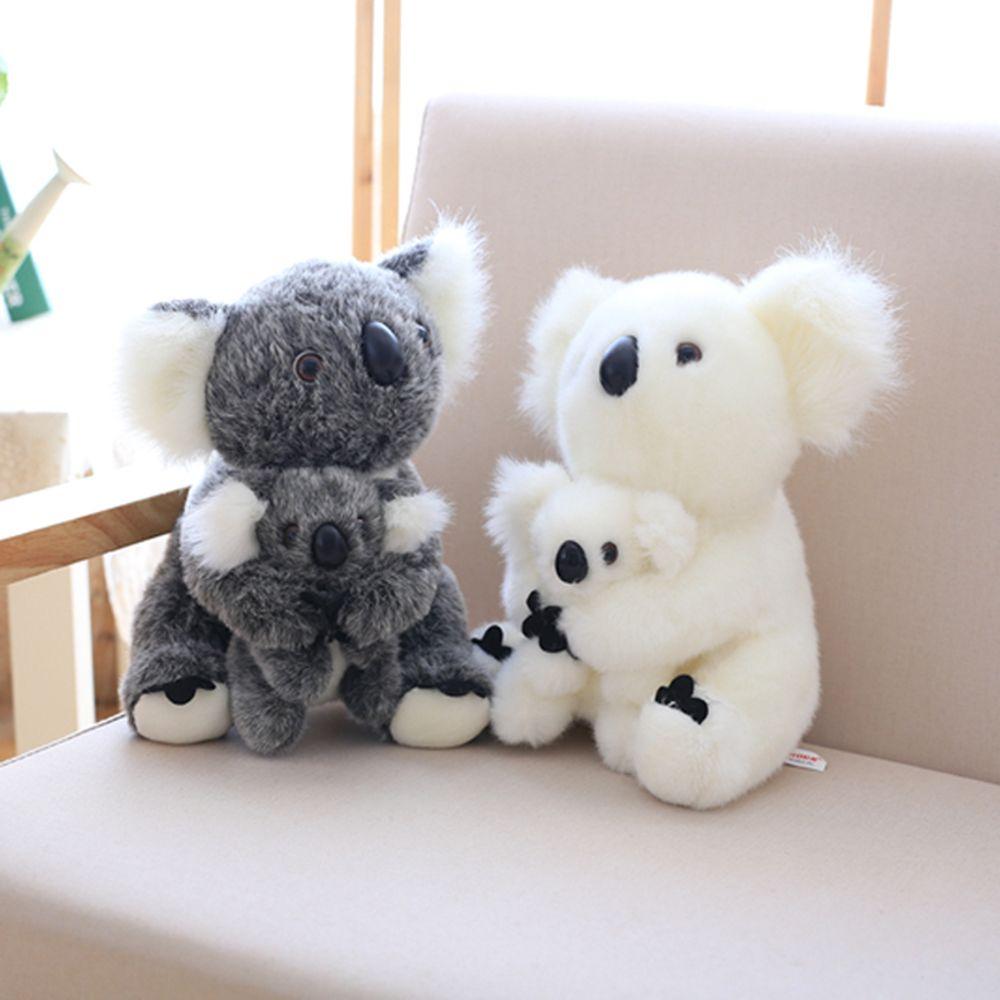 Koala Bear Accompany Doll Koala Stuffed Toy Parent-Child Toys Koala Plush Toy Stuffed Animal Doll