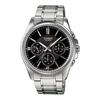 Enticer Analog Stainless Steel Black Dial Quartz MTP-1375D-1AV Men's Watch