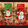 1set Merry Christmas Porch Door Banner Hanging Ornament Christmas Decoration For Home Xmas Natal Noel Happy New Year