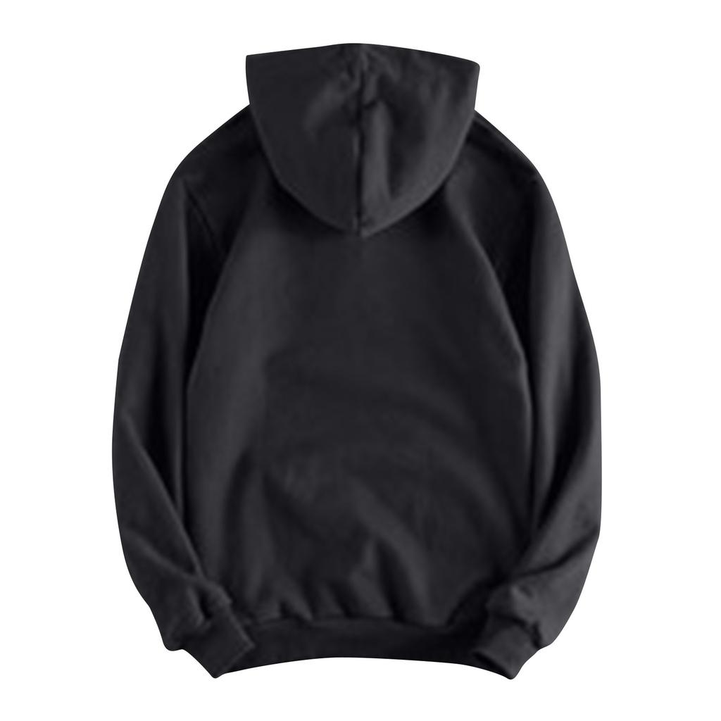 Мужская толстовка оверсайз с молнией до середины, пуловер, длинный рукав, повседневные худи, модная винтажная толстовка с капюшоном