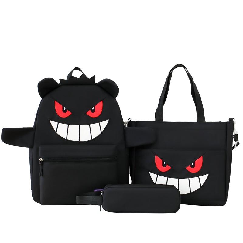 Школьный рюкзак из трех частей для учеников начальной и средней школы, рюкзак большой вместимости