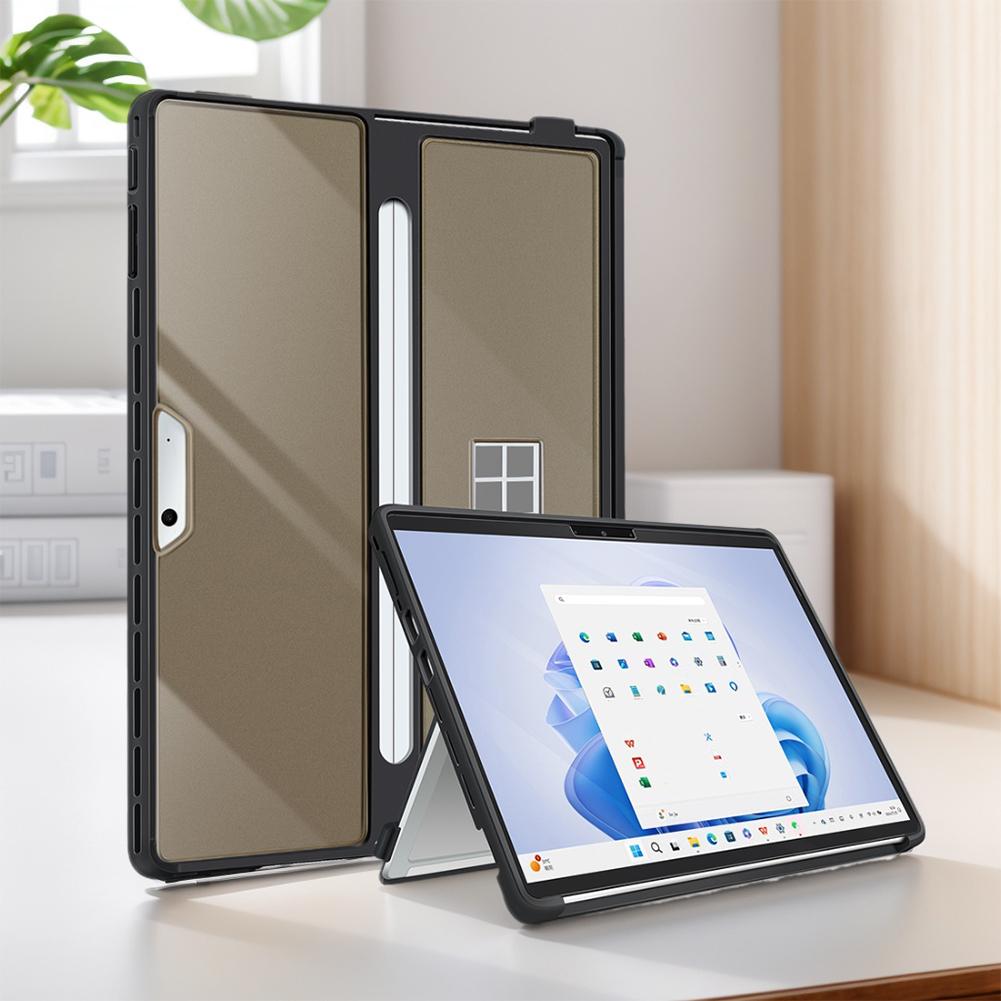 Чехол для Microsoft Surface Pro 11/10/9/8 13 дюймов, ударопрочный защитный прочный чехол, совместимый с клавиатурой Type Cover