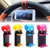 Phone Holder Strong Bearing Capacity Professional Universal Car Steering Wheel Cell Phone Mount