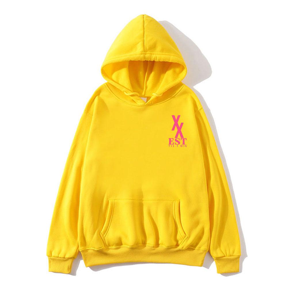 2025 XX EST Til I Die Hoodies Rapper Mgk Machine Gun Kelly Sweats  Hoodie Fashion Design Men's Women's Sweatshirt Autumn Winter