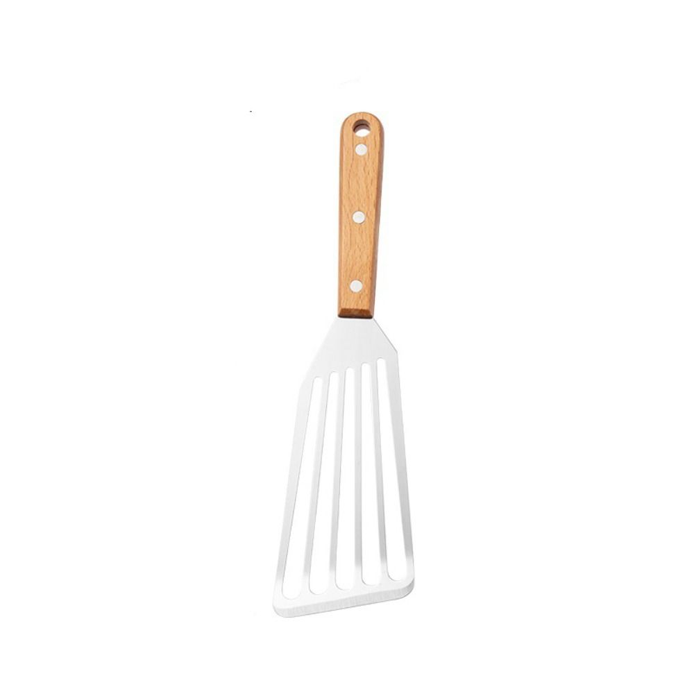 Slotted Fish Spatula Stainless Steel Frying Shovel Multi-Purpose Steak Tuner Egg