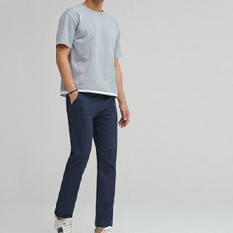 Baiyu Мужской Комплект Одежды для Прогулок T-shirt Брюки mTam