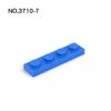 20Pcs MOC Compatible Assembles Particles Plate 3710 1x4 for Building Blocks Parts DIY Enlighten Bricks Educational Tech Toys