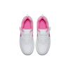 Nike Court Borough Abrasion Resistant Low top Kids' Skateboarding Shoes White Pink Children Aged 3 7 Years Old (Unisex)