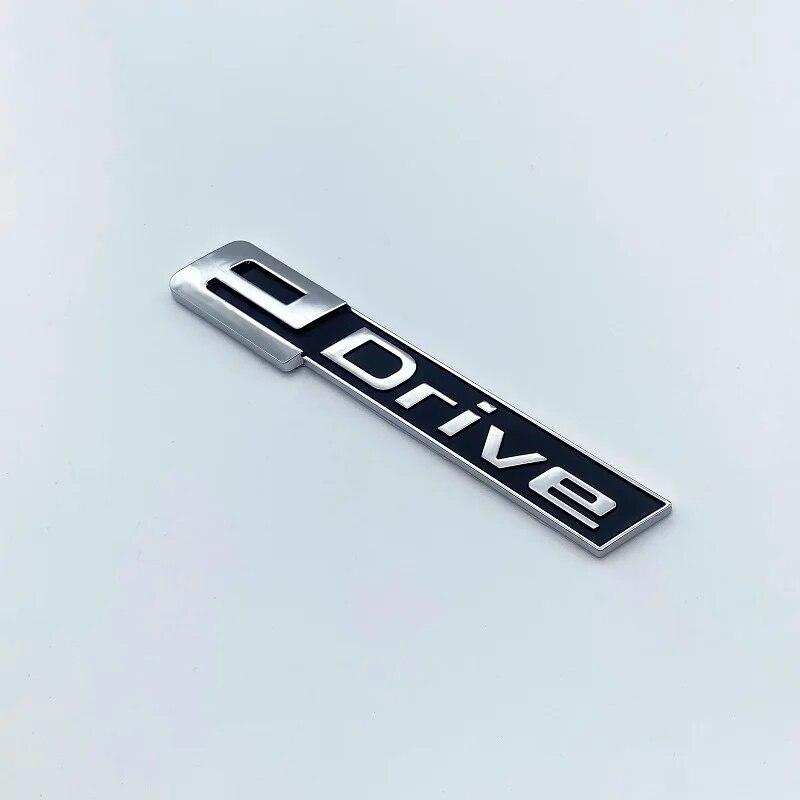 Новые хромированные черные буквы Fender с буквами SDrive XDrive EDrive для BMW 3 4 5 6 7 8 серии X3 X4 X5 X6 Z4 GT, наклейка с логотипом на багажник автомобиля
