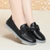 Весенние женские балетки из кожи с мягкой подошвой, кроссовки 2025, удобная легкая повседневная обувь для ходьбы, модные лоферы